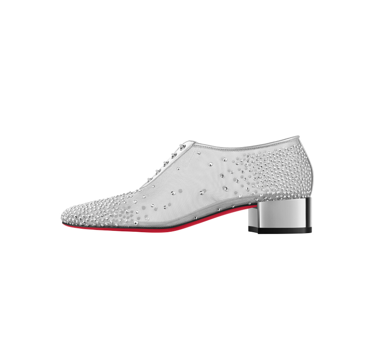 Christian Louboutin 鑽飾跟鞋,價格店洽。