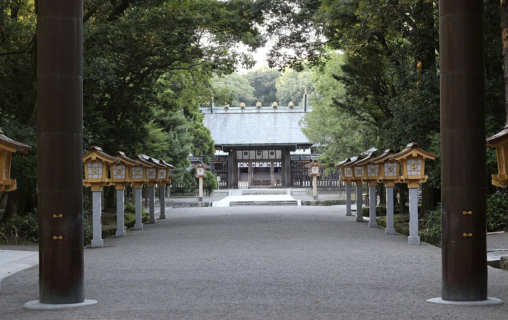 位於宮崎市的宮崎神宮。