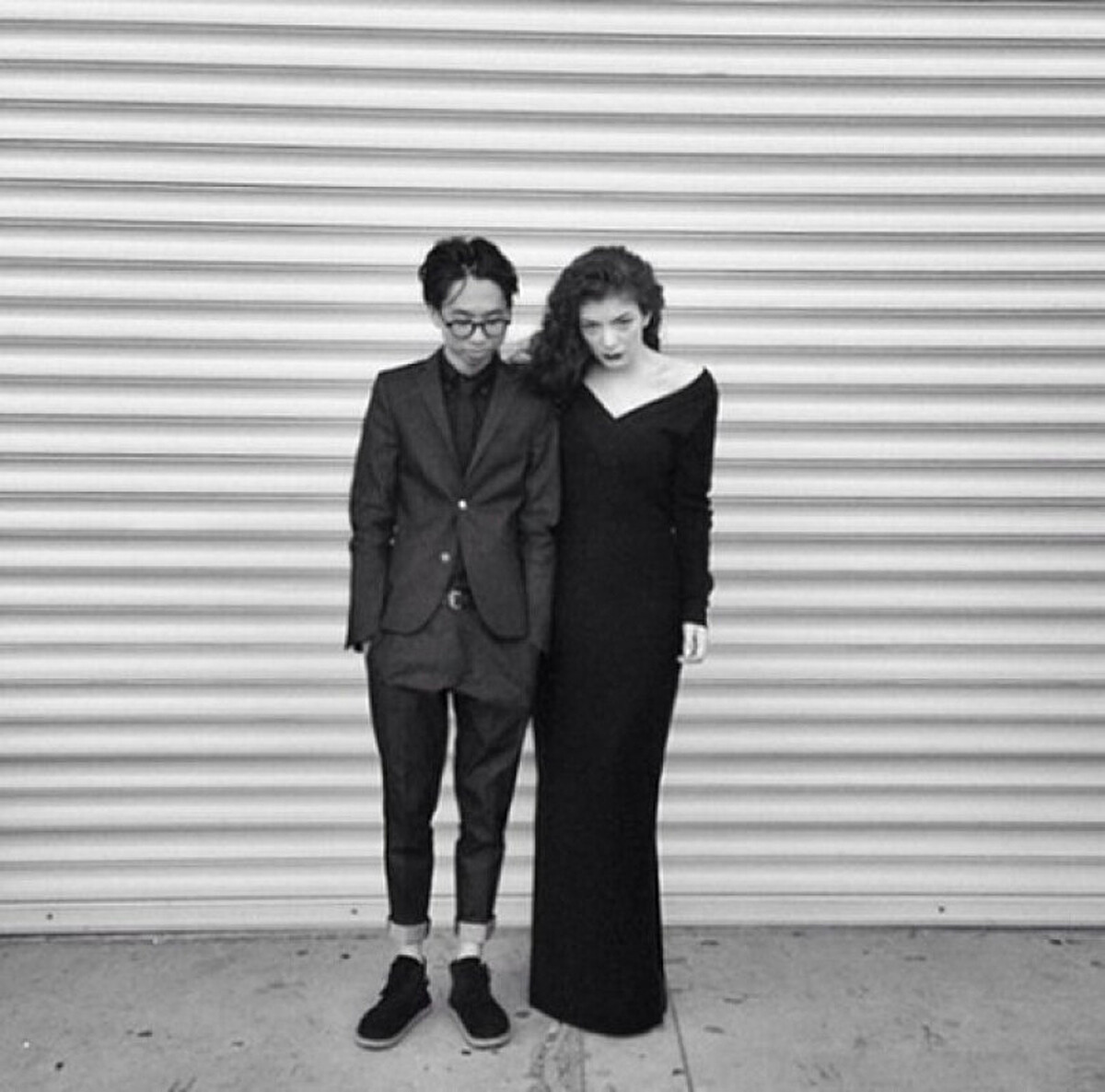 Lorde和男友James Lowe