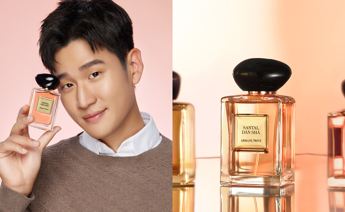 (ARMANI/PRIVÉ高級訂製淡香水花園系列】全新【東方紅木】100ml/NT$7,500 (圖片出處:Armani Beauty官方美圖)