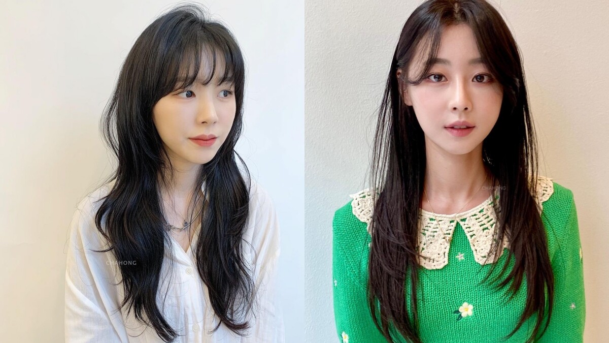 2023春夏髮型推薦：中、長髮必備層次Rene Cut，是韓妞最愛的輕盈知性感