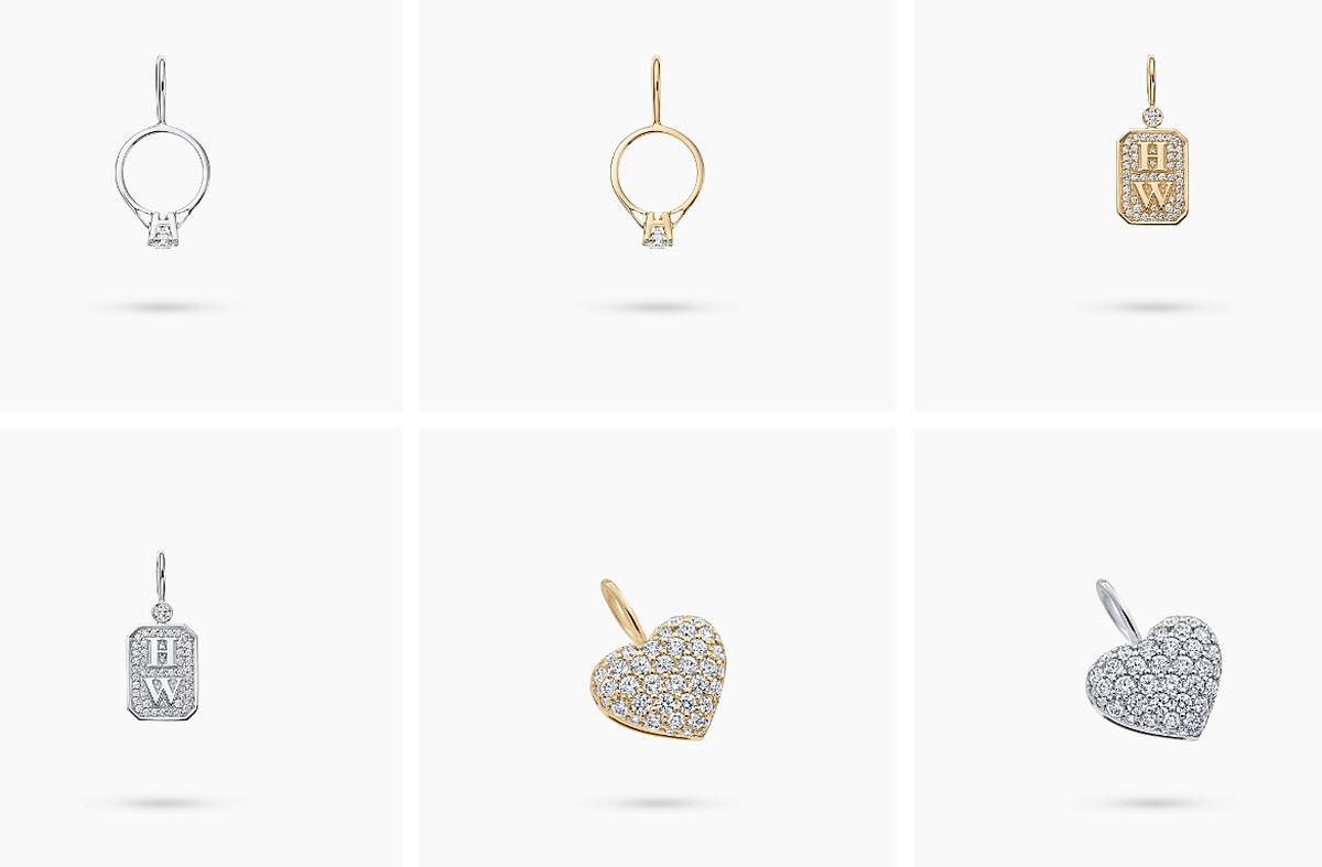海瑞溫斯頓Charms系列墜飾