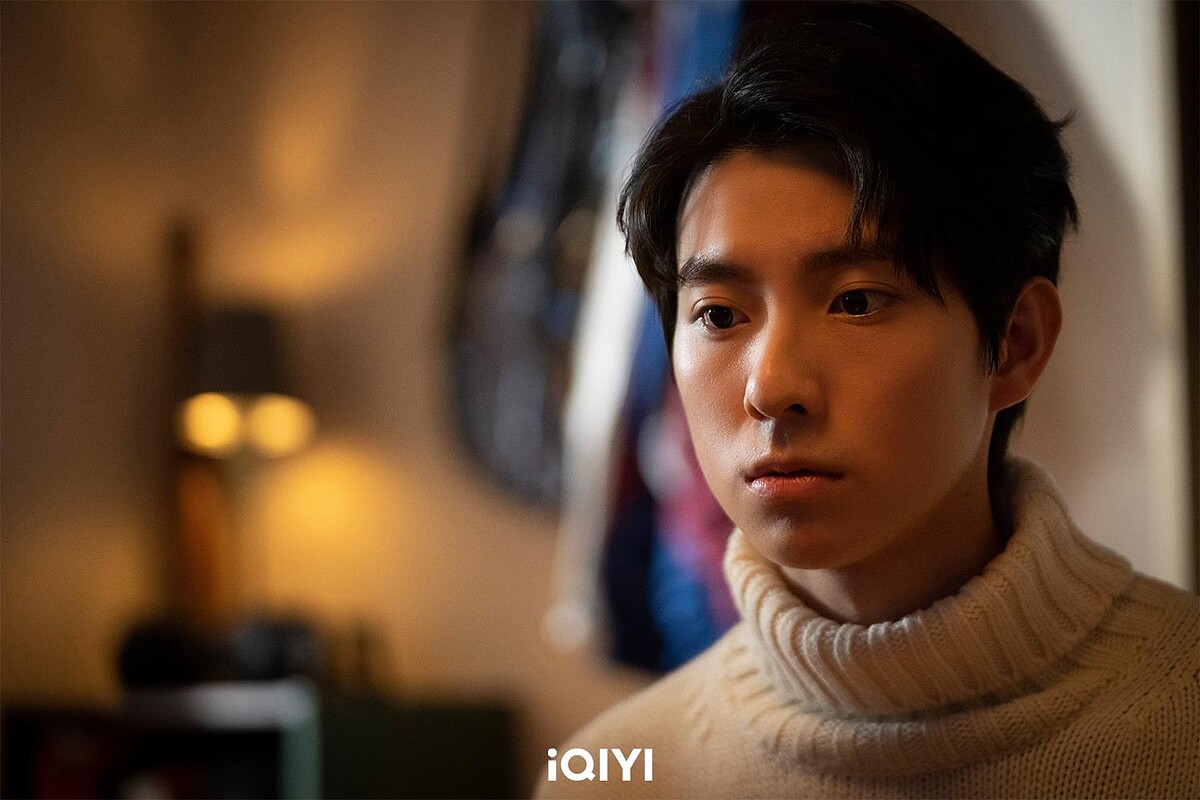 創作系透明感型男彭千祐雕刻系畢業，踏入演員行業首度挑戰重要角色，坦言壓力大。