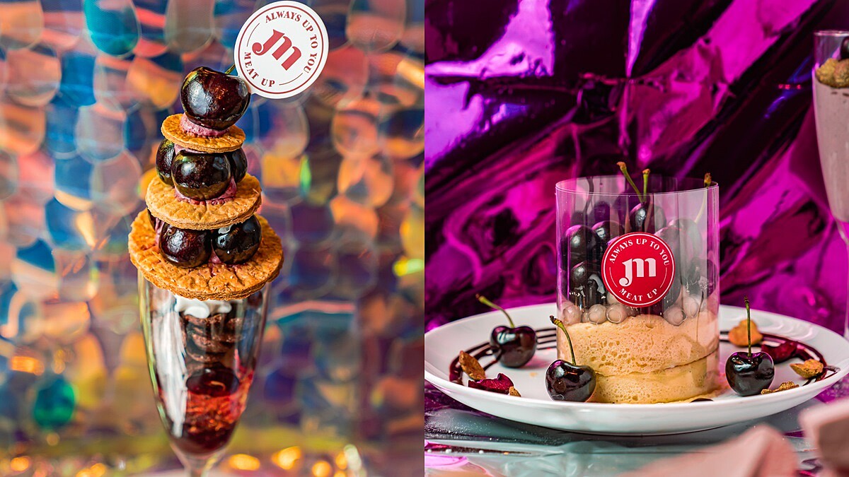 2023Meat Up菜單5款必吃「櫻桃草莓甜點」一次看！限定舒芙蕾夢幻上桌