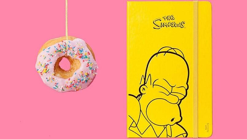 MOLESKINE 2014 辛普森家庭 The Simpsons 主題限定行事曆