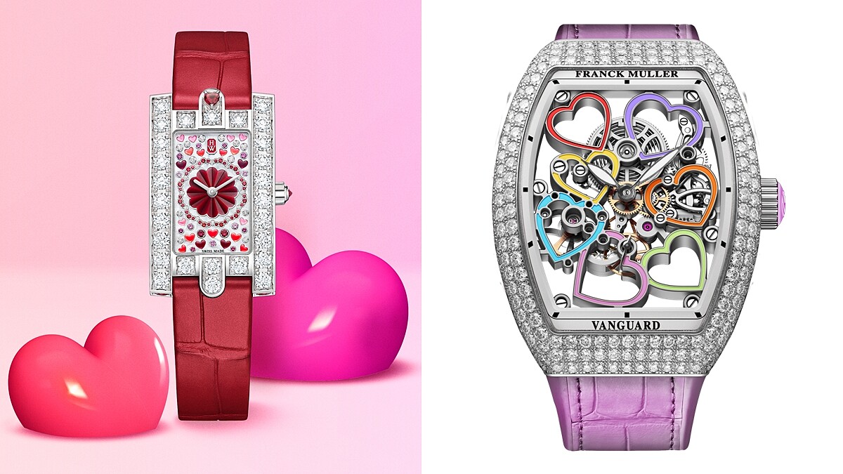 2023情人節禮物腕錶篇！盤點海瑞溫斯頓、雷達表、Franck Muller限定錶