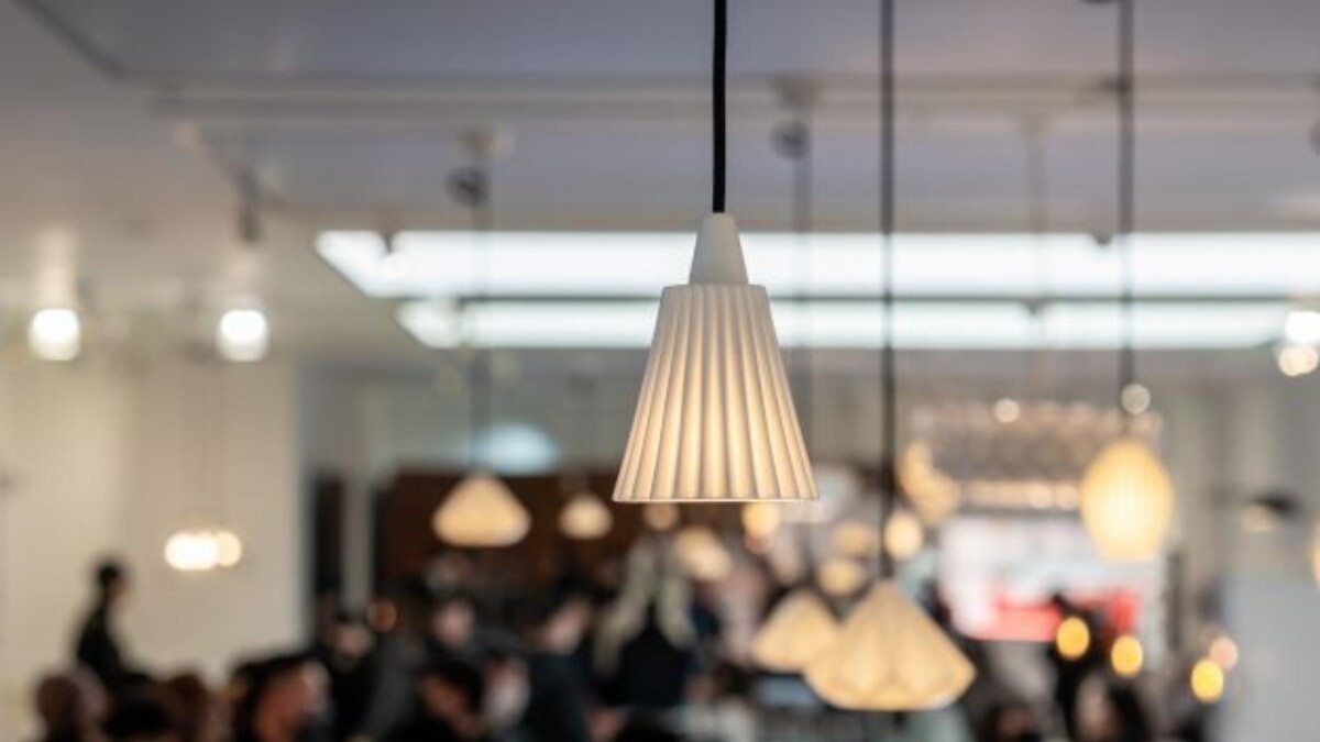 英國Original BTC骨瓷燈呈現於Future Lobby展場。