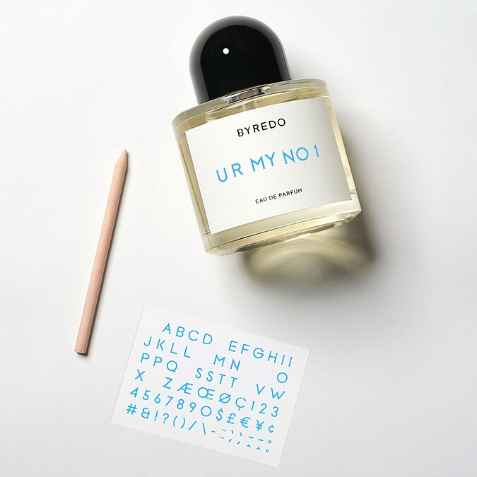BYREDO無標題淡香精形象圖。