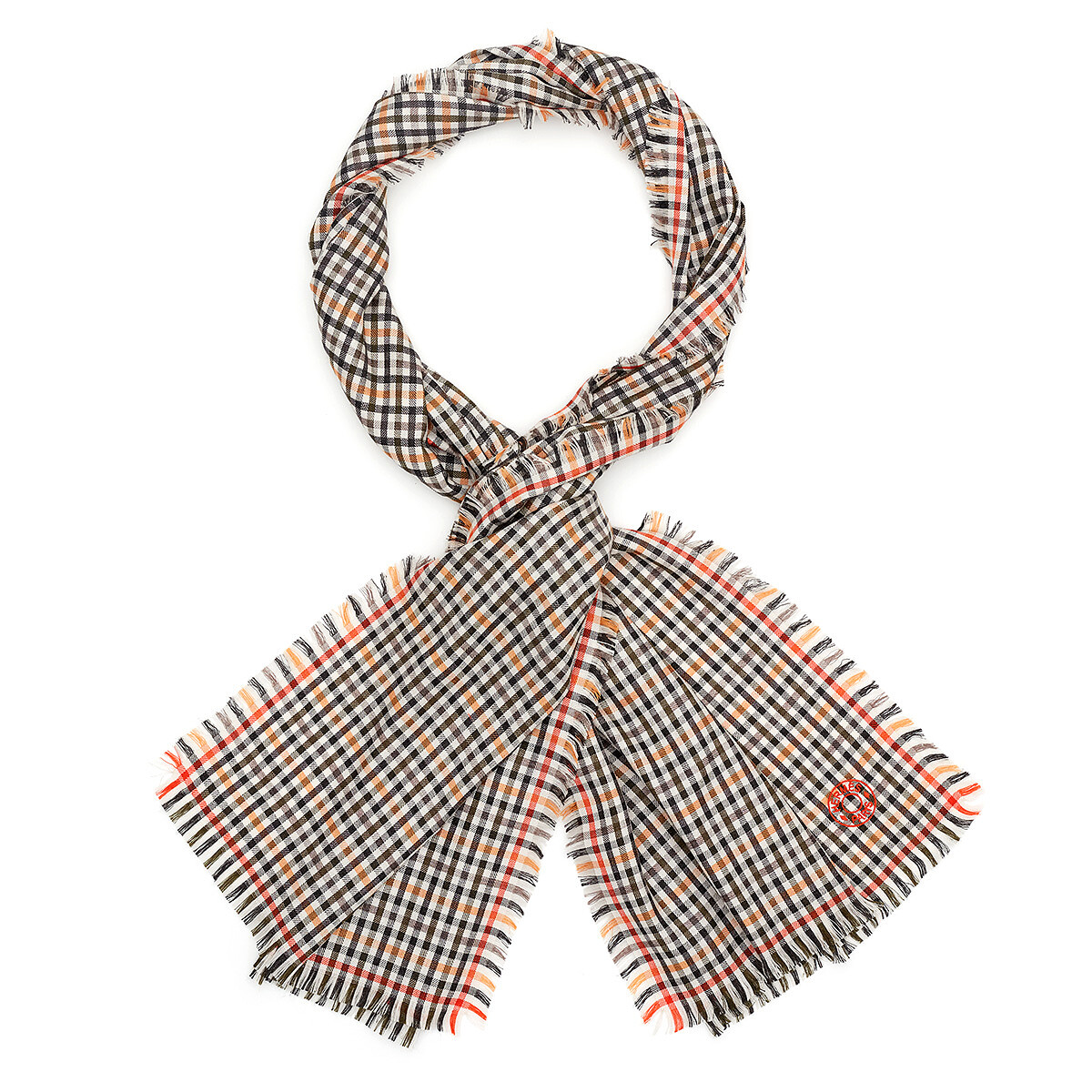 Herm&egrave;s 喀什米爾羊絨與真絲混紡圍巾，NT23,300。