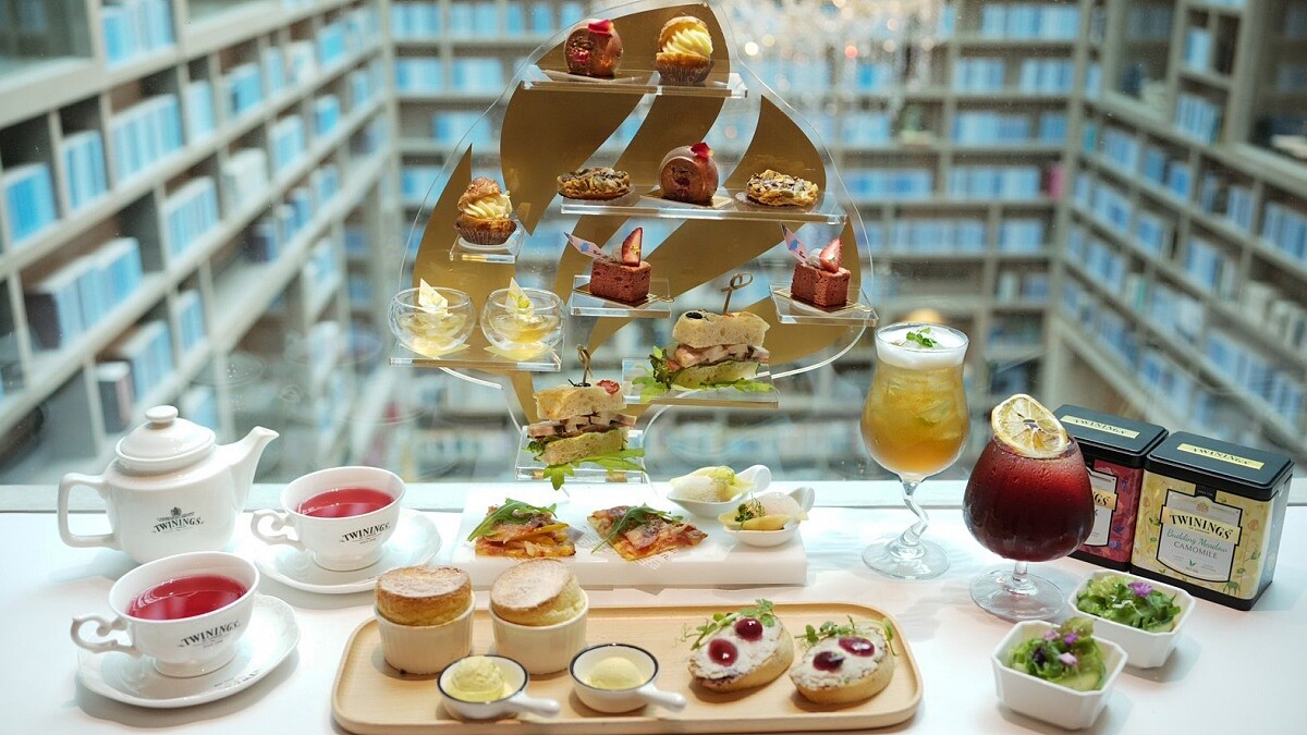 TWININGS唐寧茶X大地酒店推雙人下午茶！以分子料理手法打造超精緻甜點