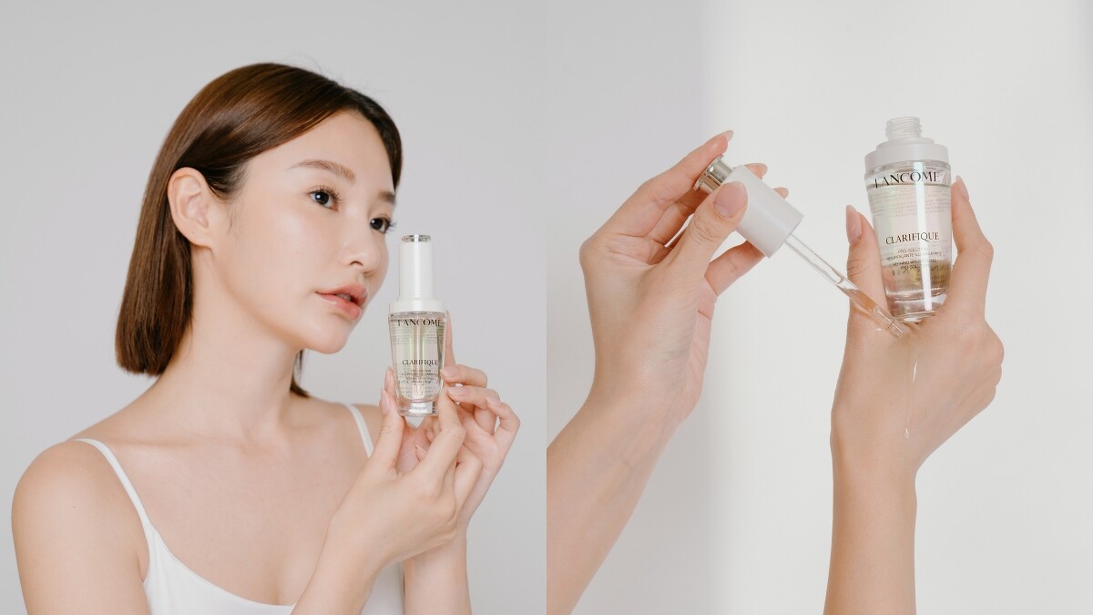 蘭蔻超極光淨亮淡斑激萃質地。