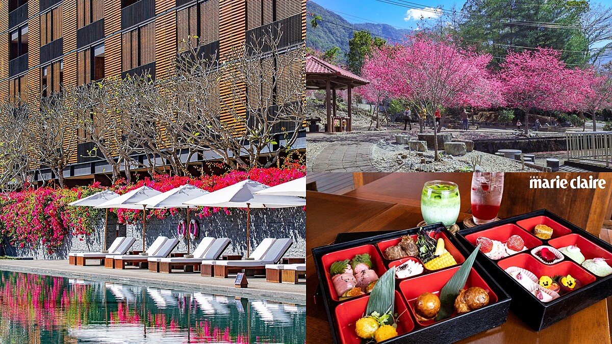超浪漫「粉紅小旅行」在南投！涵碧樓花見六感體驗美化身心，賞櫻秘境、採草莓景點一併公開