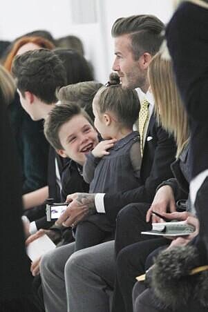 貝克漢David Beckham一家