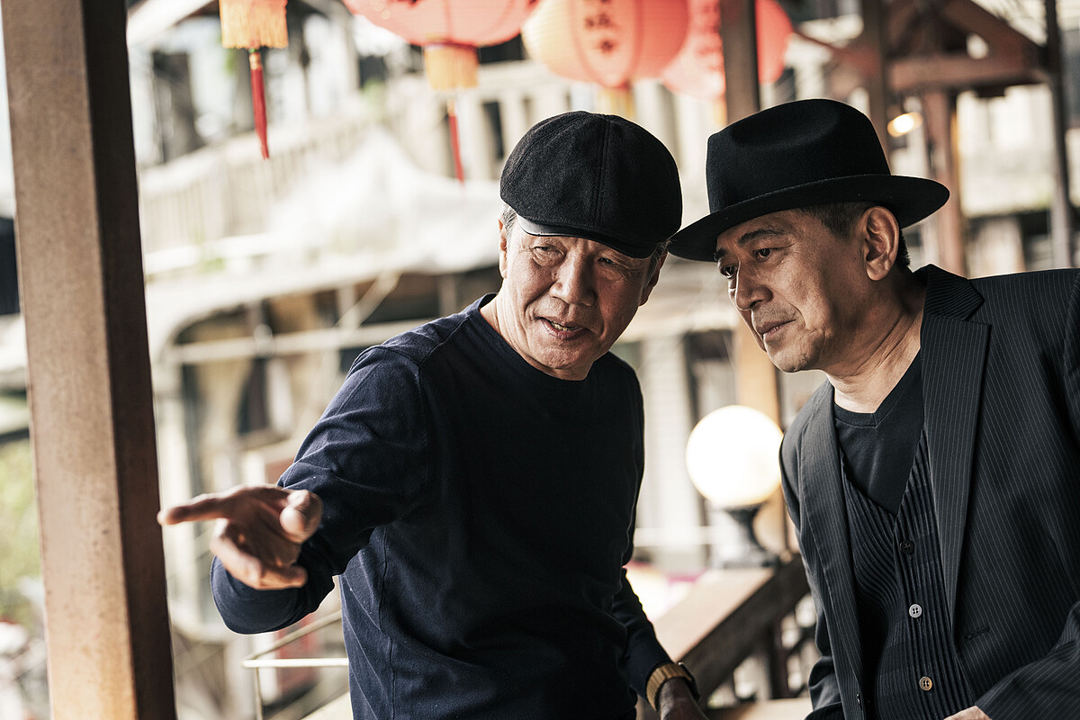 高捷和太保一踏進九份老街便回憶湧上，聊起當時拍攝故事仍記憶猶新