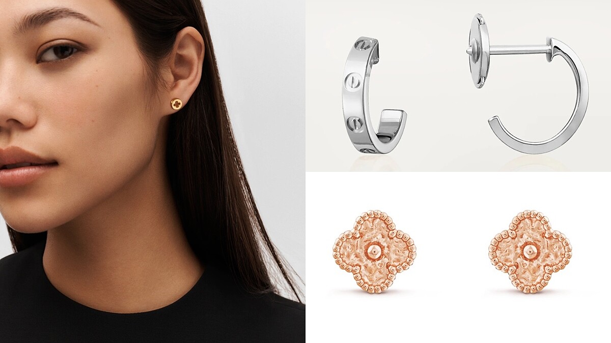 珠寶新手入門挑耳環？盤點Cartier、Chanel、VCA簡約經典款