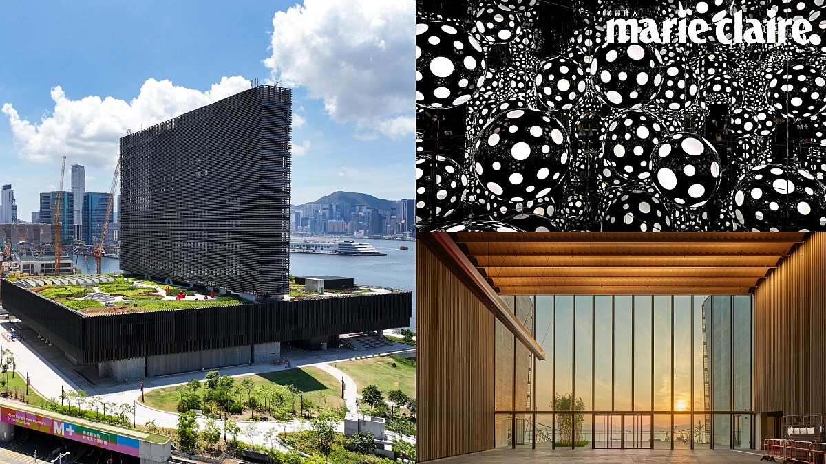 香港全新藝術天堂「西九文化區」必逛亮點！M+博物館草間彌生回顧展、故宮文化博物館領略古今魅力