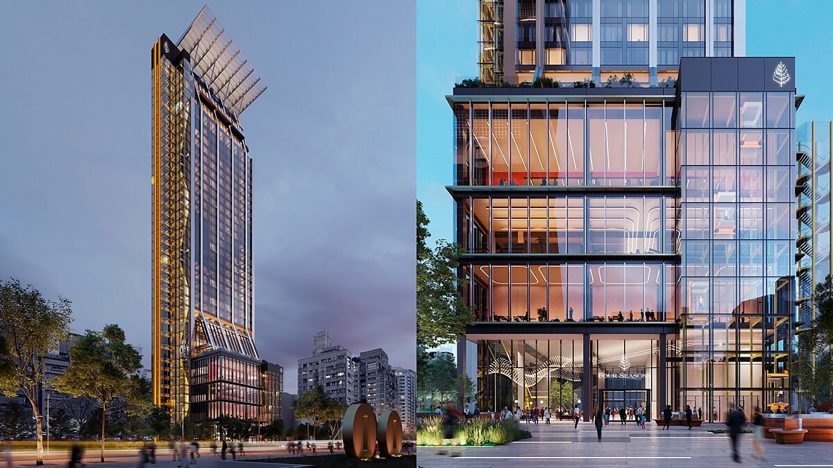台灣首間「台北四季酒店」2025年開幕!座落台北101正對面,打造「城市中的天際烏托邦」
