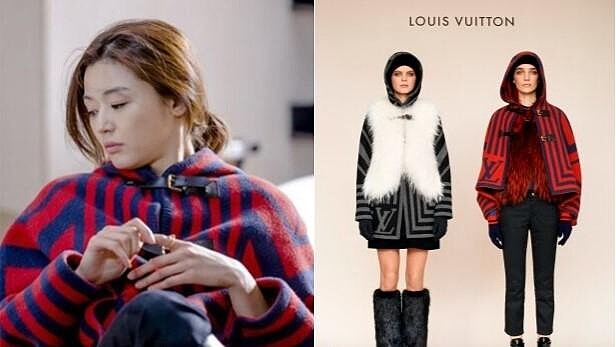 女神全智賢時尚界乎風喚雨 LV系列當家居服穿