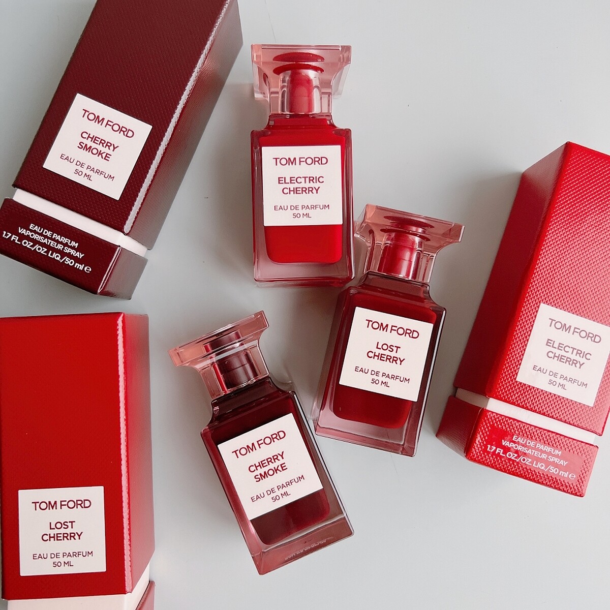 TOM FORD情慾櫻桃系列實拍。