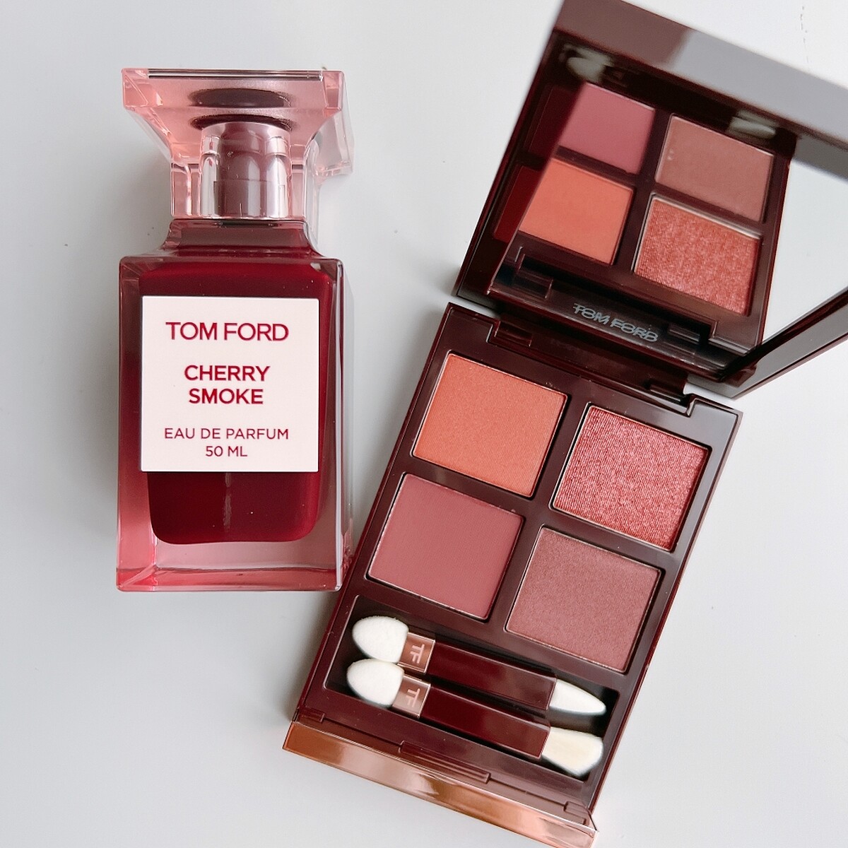 TOM FORD情慾櫻桃系列彩妝實拍。
