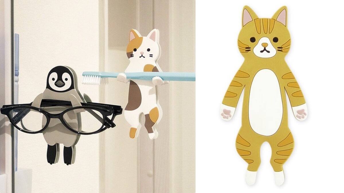 黏貼式掛勾收納動物好朋友,NT380