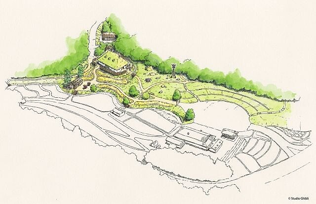 「幽靈之里」園區鳥瞰圖