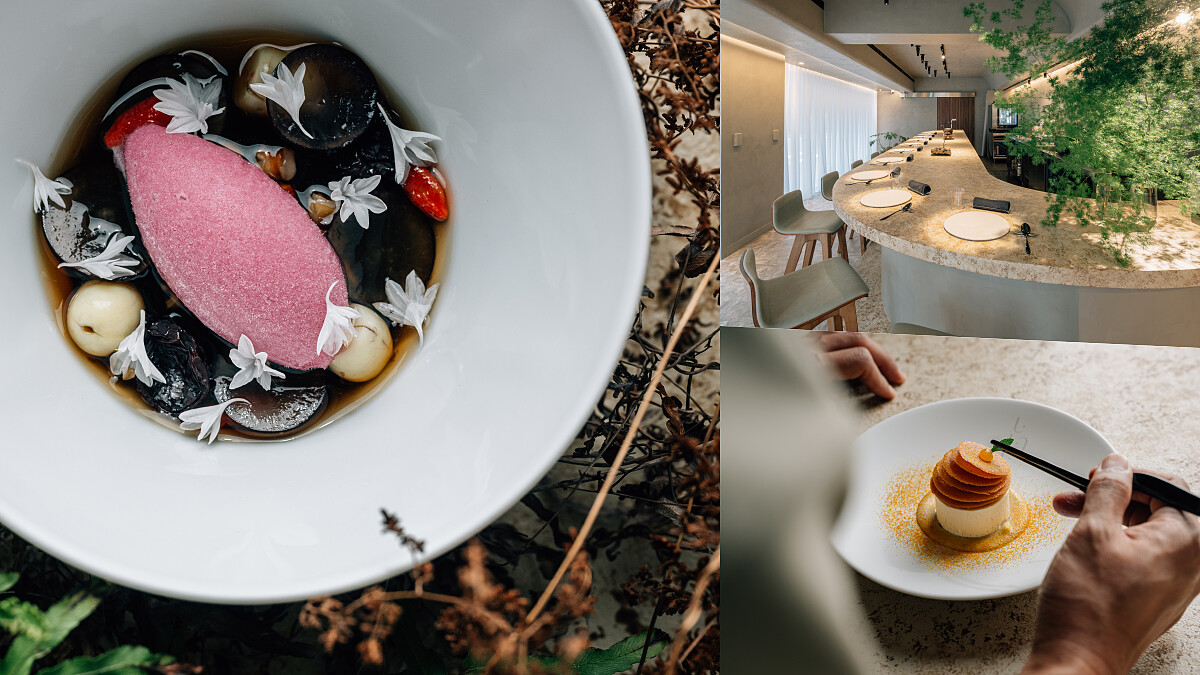 台北甜點概念店「栗林裏」開幕，以套餐形式、在地食材創作甜點中的台灣百色