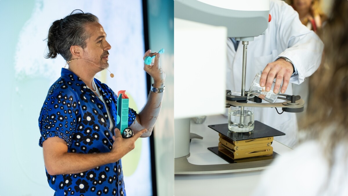 (左)benefit全球首席美容師Jared Bailey、(右)benefit巴黎實驗室。