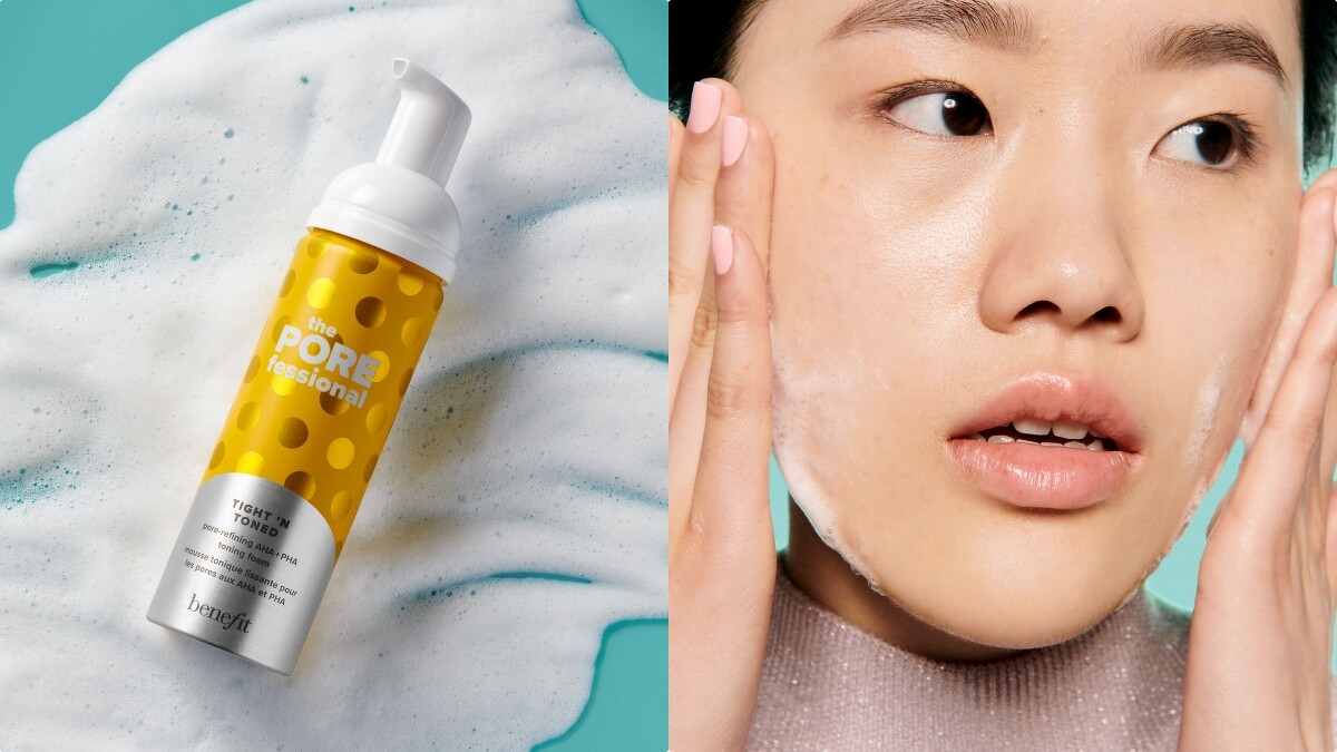 benefit平易淨人煥顏晶透泡泡化妝水，NT1,360