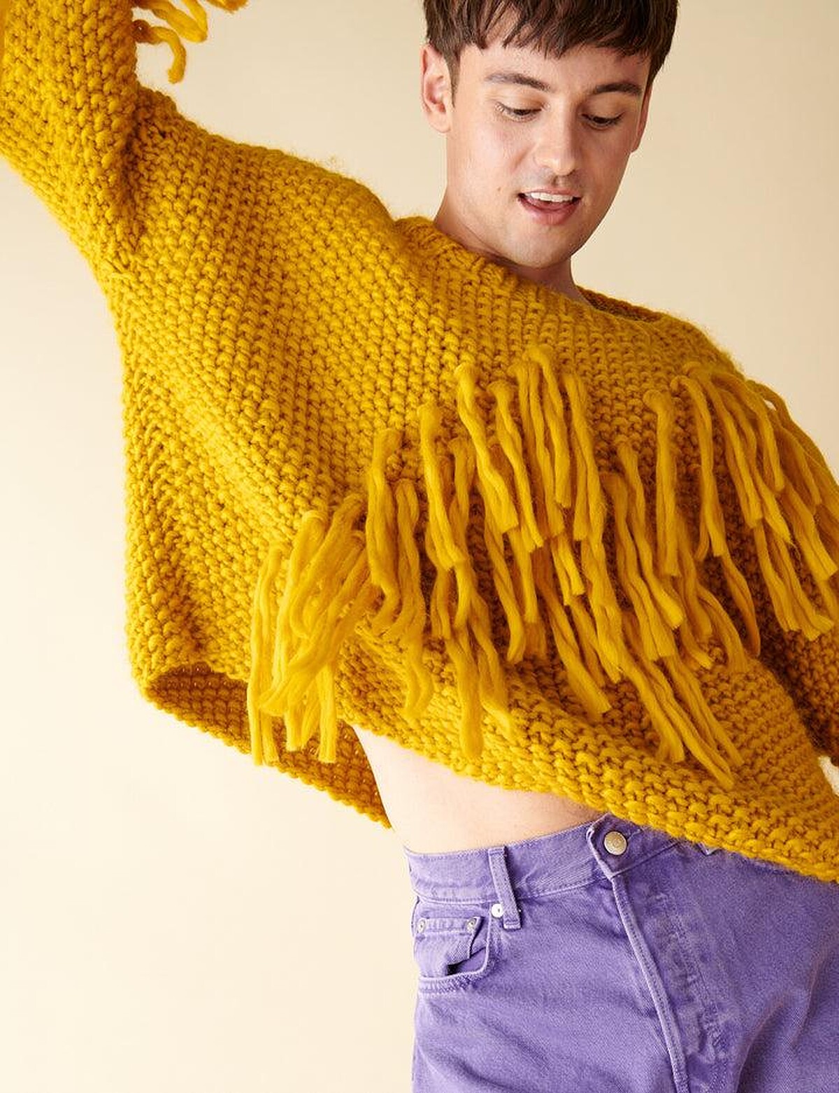 「made with love by tom daley」的商品&mdash;Fringe Sweater。