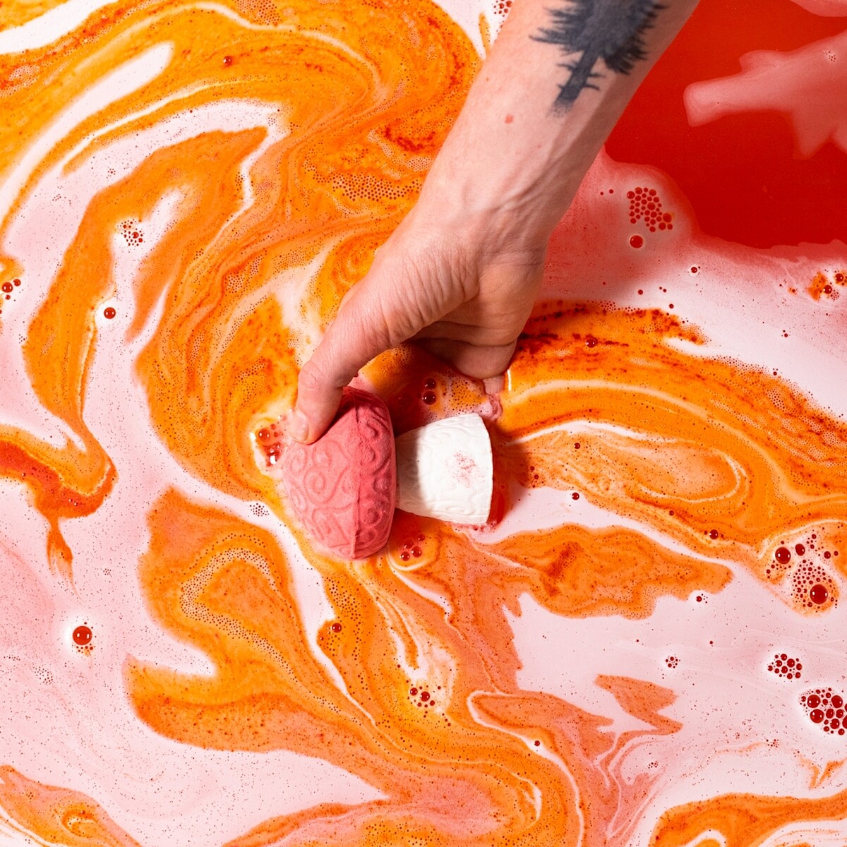 LUSH x ONE PIECE人人果實汽泡彈，NT420