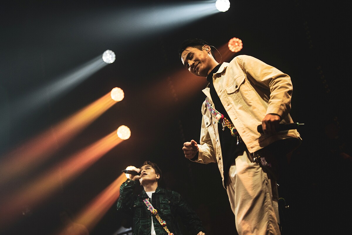 《大嘻哈時代2》BARDI（左）、阿夫（右）