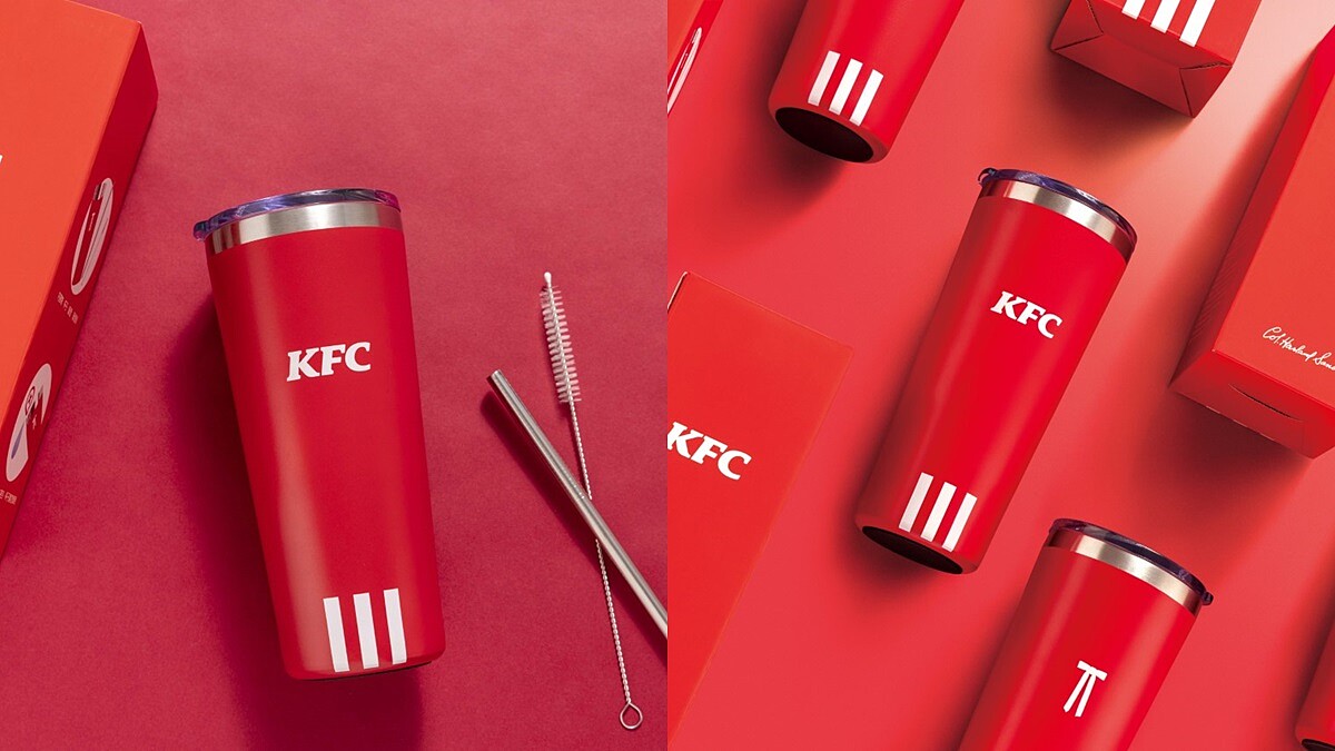 肯德基推出環保杯!紅白經典配色「肯愛地球杯」2/20開賣,限量5000個