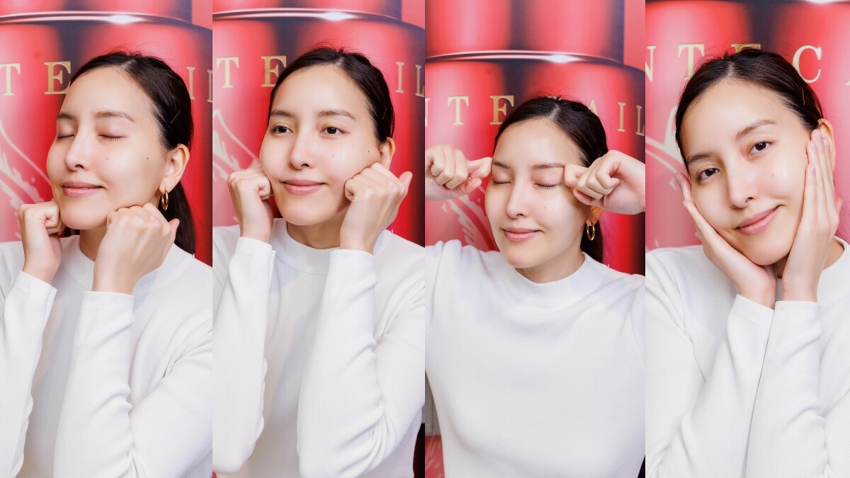 香緹卡金鑽開運按摩手技步驟示範。