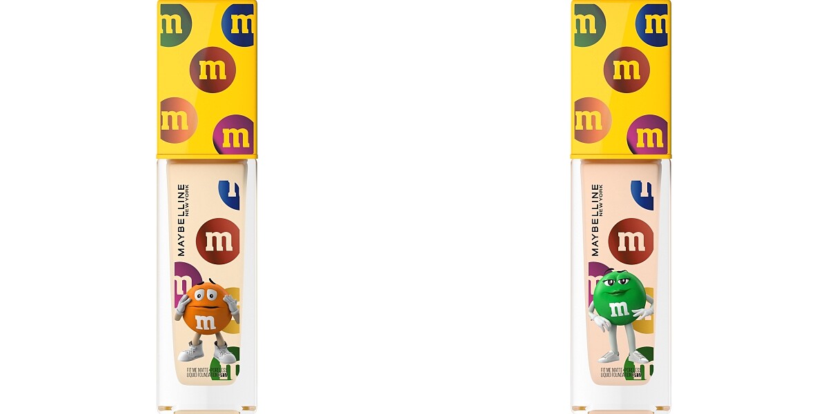 媚比琳FIT ME反孔特霧粉底液M&M聯名款(#110、#112),NT469