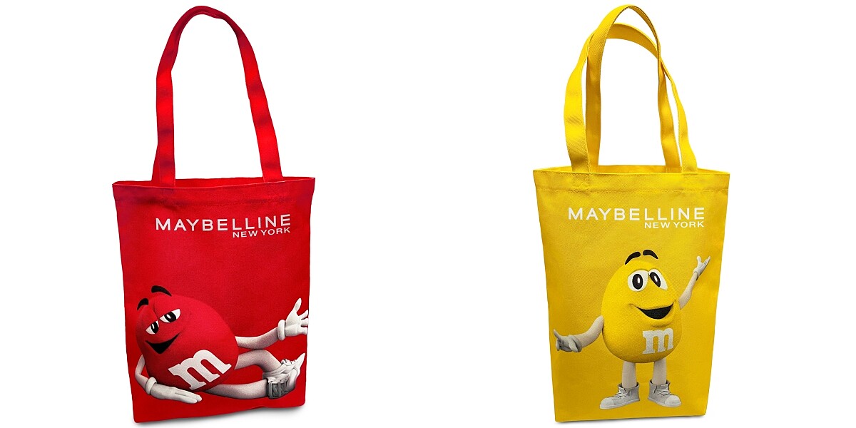 Maybelline X M&M’S限量托特包。