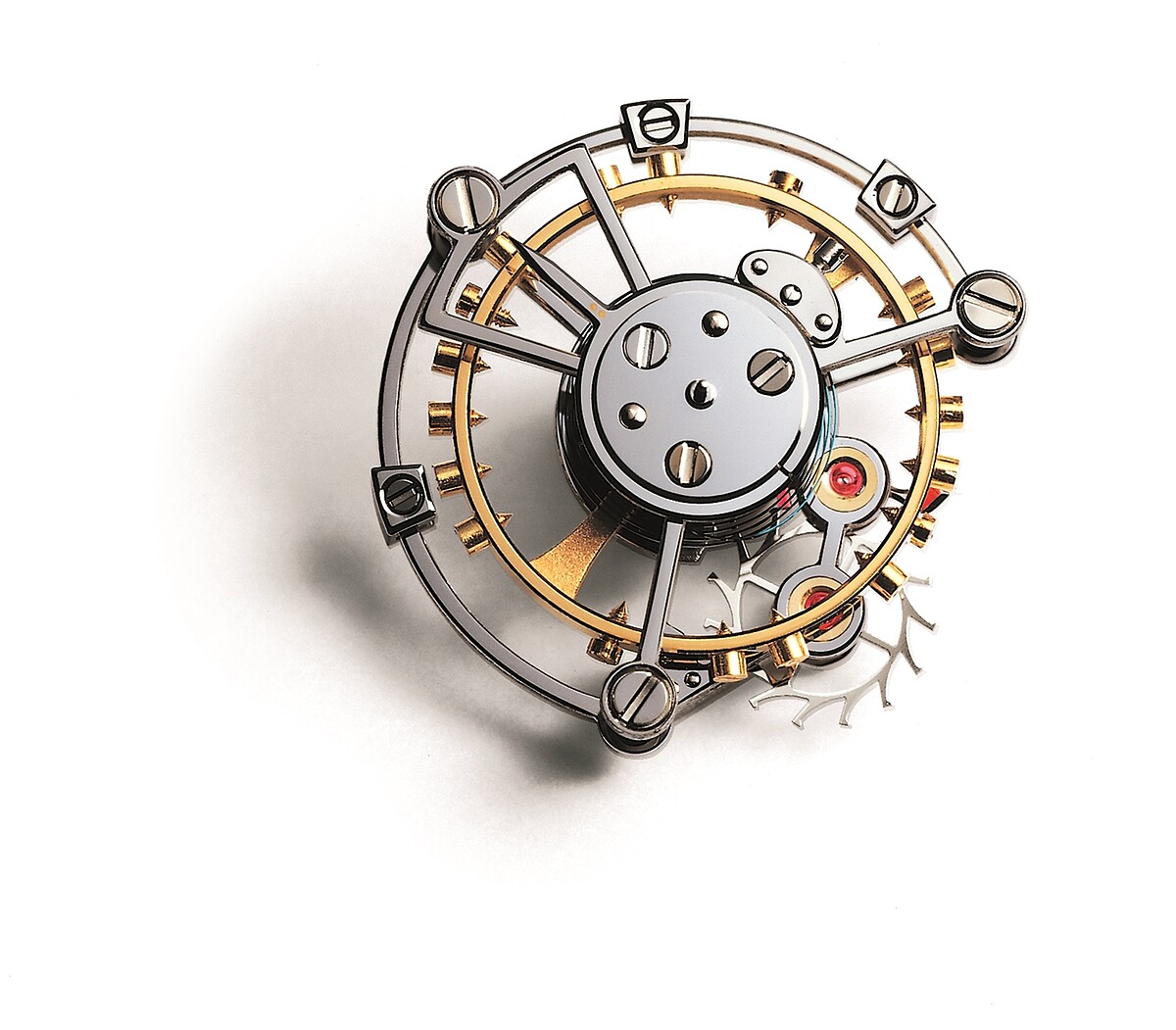 陀飛輪裝置_結構細節