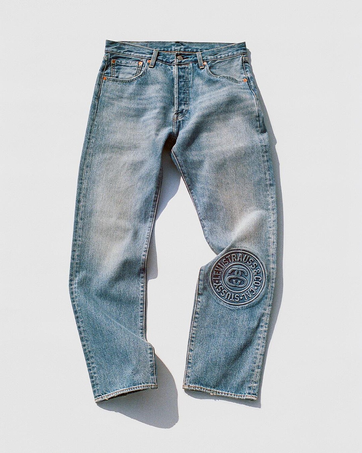 St&uuml;ssy X Levi's 501牛仔褲，NT 6,900