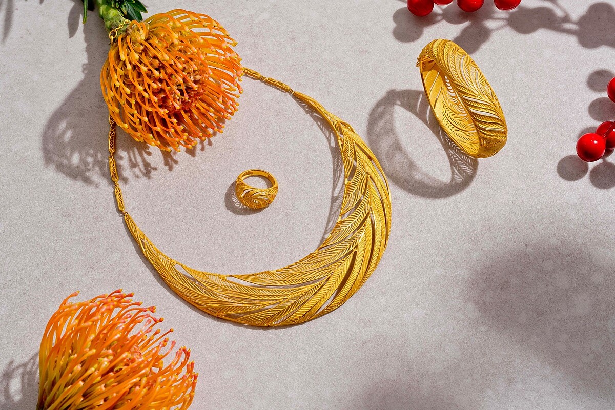  Just Gold鎮金店「金羽鳳凰」純金套組