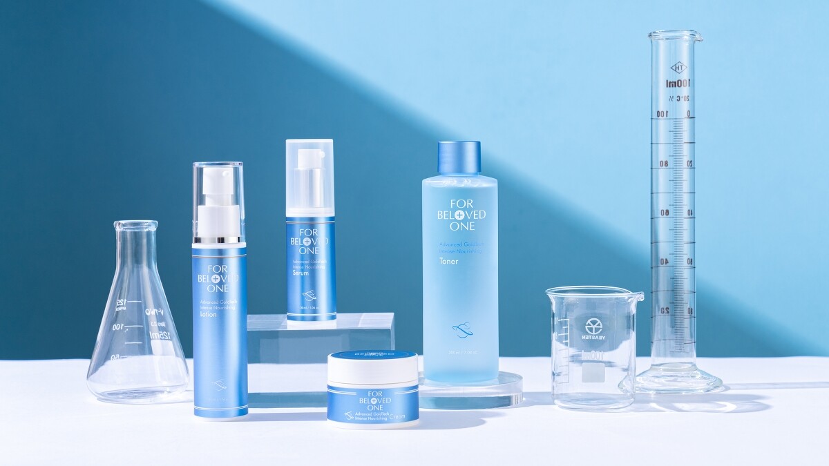 寵愛之名金藍銅保濕系列。