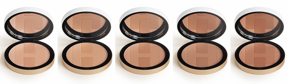 Herm&egrave;s愛馬仕H Trio三色煥顏礦物蜜粉餅(共5色)，NT3,450