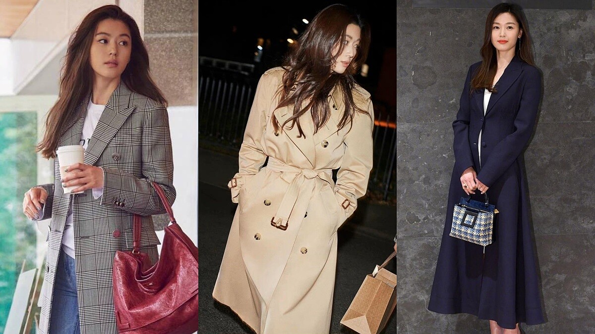 7套風衣穿搭示範！跟著全智賢學習經典的風衣搭配技巧