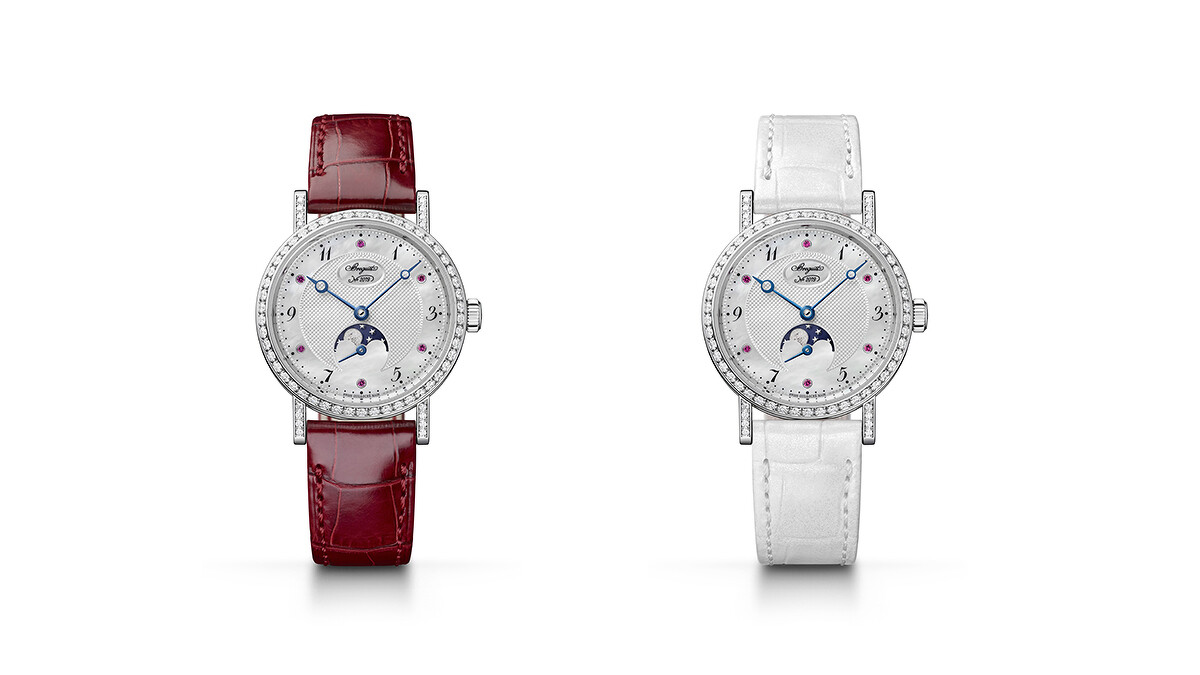 Breguet寶璣Classique Phase de Lune 9085腕錶，建議售價NT1,176,000。