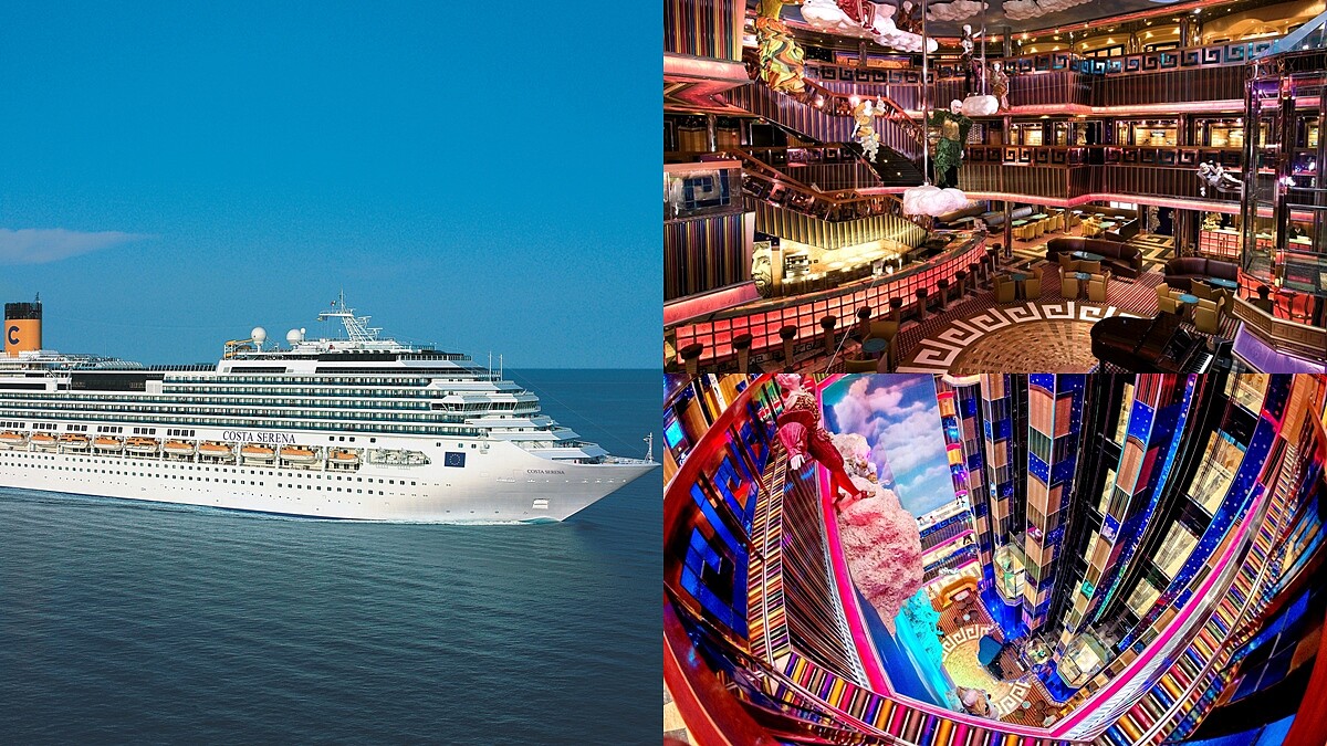 歌詩達郵輪回來了！「眾神之船」莎倫娜號7月首次登台，打造古羅馬神話風海上假期