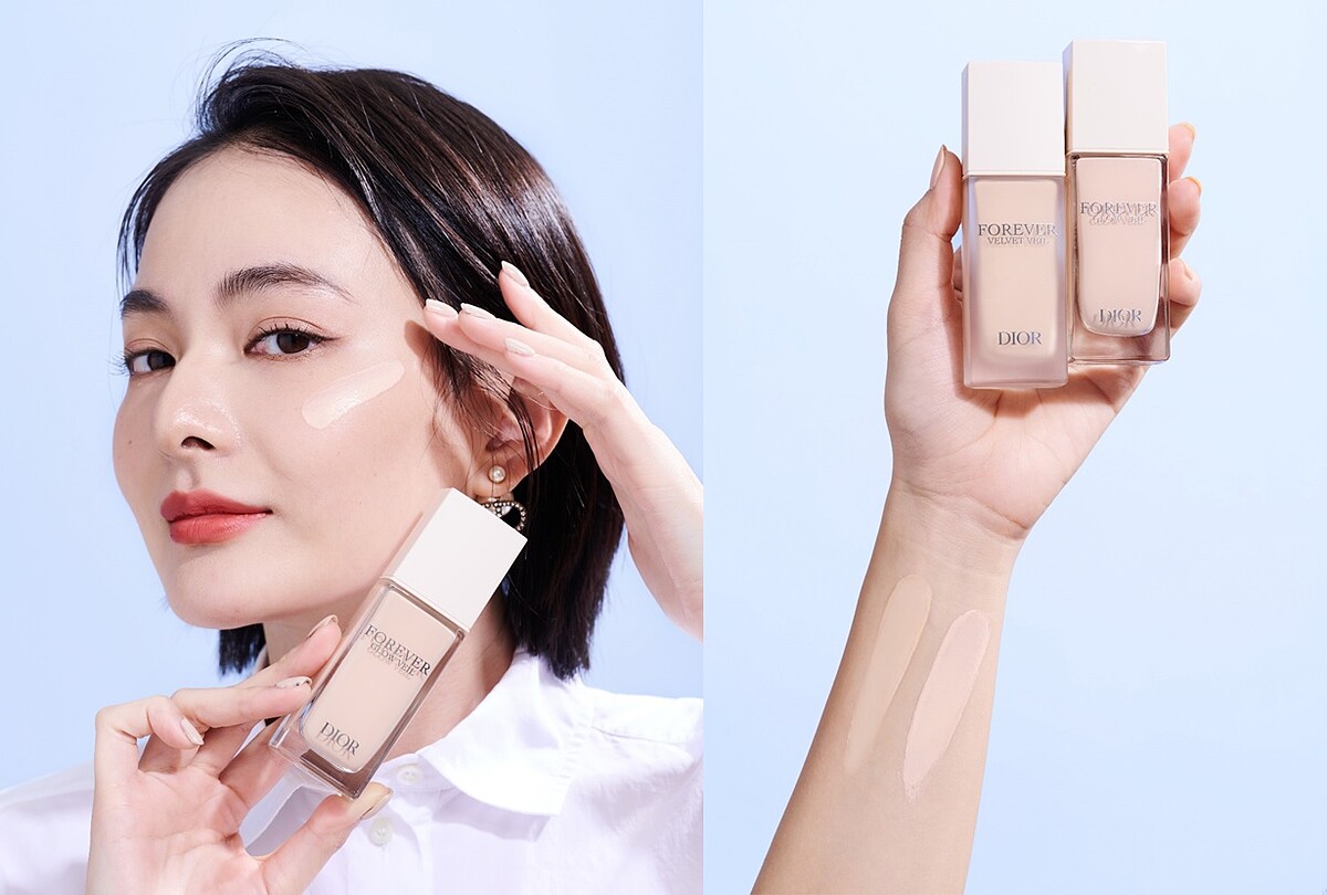 迪奧超完美持久飾底乳，絲絨柔霧／奶油柔光，NT$2150。