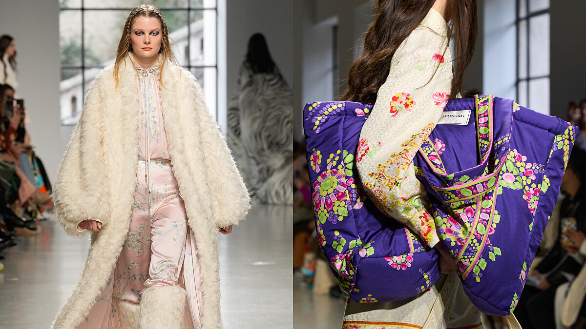 2023秋冬巴黎時裝週｜Leonard印花變身運動滑雪女孩，4大重點帶你看