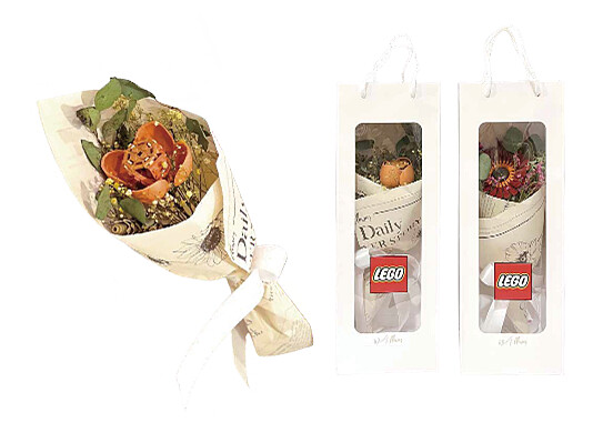 「樂高x浪花祝你生日快樂-客製花禮」。