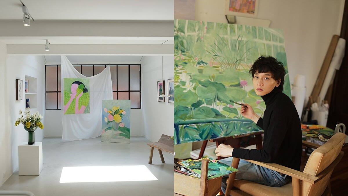 鹵貓首度在台舉辦個人畫展！Louis Vuitton、Chanel各大精品都鍾愛他，充滿詩意的筆下魅力