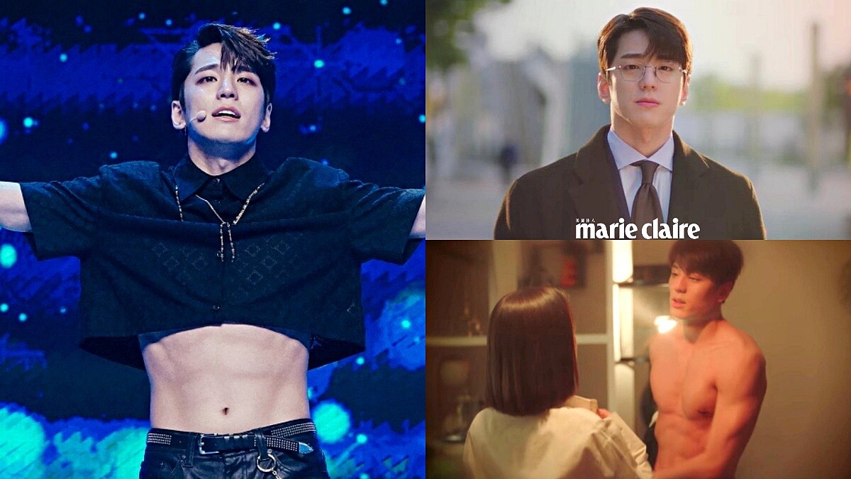 《社內相親》「禁慾系」金旻奎新劇《神聖偶像》依然帥!致命肌肉酒窩、歌唱實力強,微微一笑就融化!