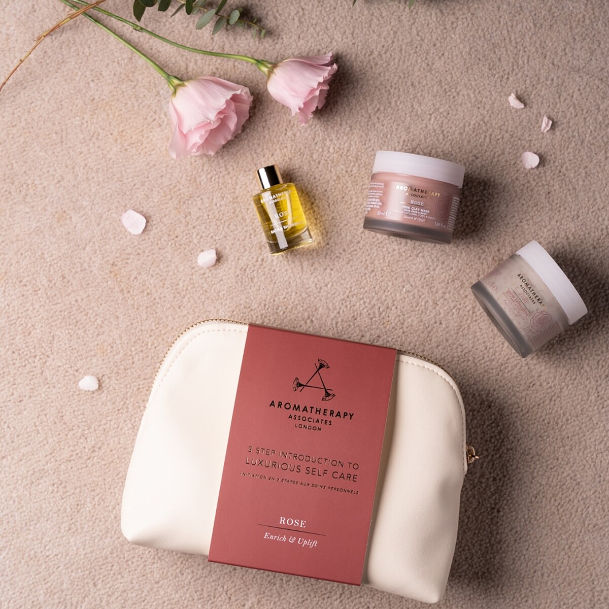 AROMATHERAPY ASSOCIATES歡沁玫瑰旅行組，NT2,000